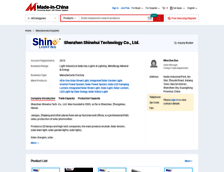 shinehui.en.made-in-china.com screenshot