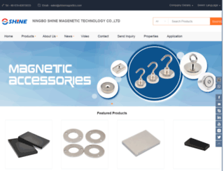 shinemagnets.com screenshot