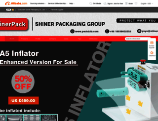shinerpack.en.alibaba.com screenshot