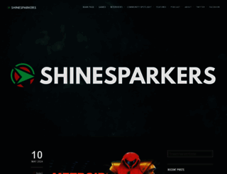 shinesparkers.net screenshot
