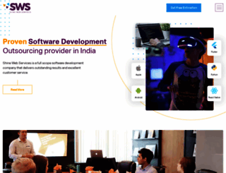 shinewebservices.com screenshot