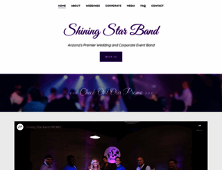 shiningstarband.com screenshot