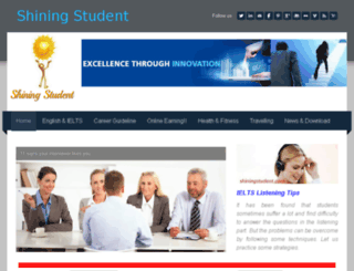 shiningstudent.com screenshot