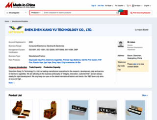 shiningyou.en.made-in-china.com screenshot