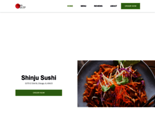 shinjusushichicago.com screenshot