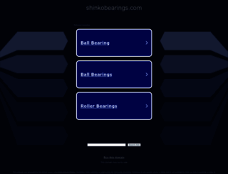 shinkobearings.com screenshot