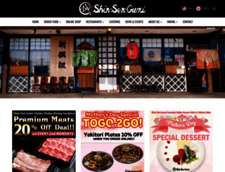 shinsengumigroup.com screenshot