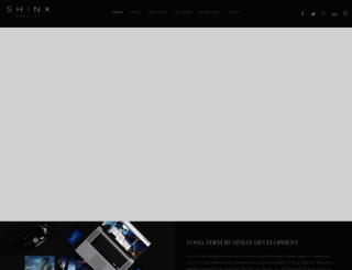 shinx.co.uk screenshot