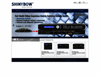 shinybow.com.tw screenshot