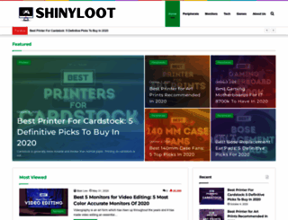 shinyloot.com screenshot