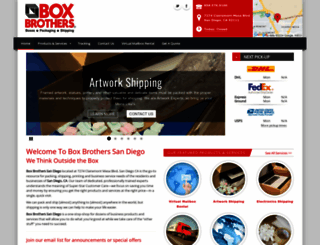 shipboxbros.com screenshot