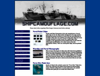 shipcamouflage.com screenshot