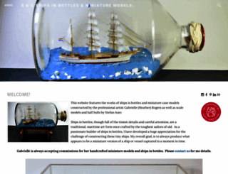 shipinbottles.com screenshot