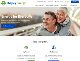 shipleyenergy.com screenshot