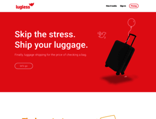 shipluggage.com screenshot