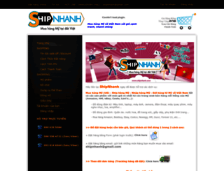 shipnhanh.com screenshot