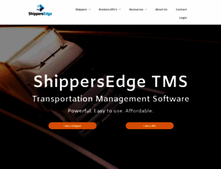 shippersedge.com screenshot