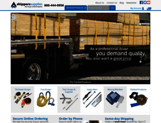 shipperssupplies.com screenshot