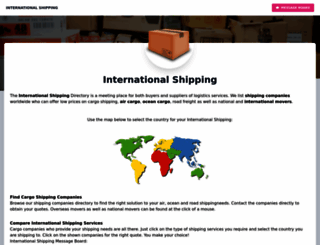 shipping-to.com screenshot