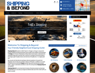 shippingandbeyond.com screenshot