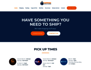 shippingsolutionsrus.com screenshot