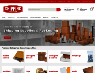 shippingsupply.com screenshot