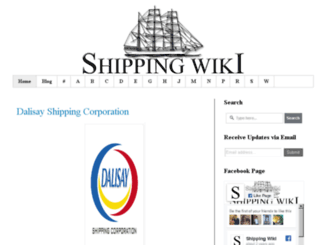 shippingwiki.net screenshot