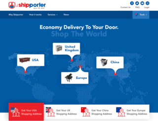 shipporter.com screenshot