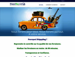 shippybag.com screenshot