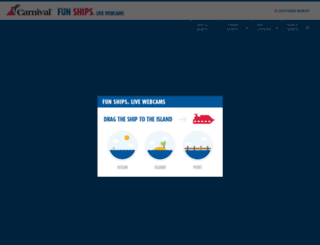ships.carnivalentertainment.com screenshot