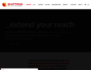 shiptron.com screenshot