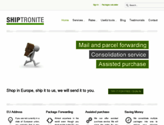 shiptronite.com screenshot