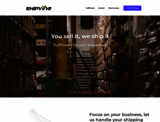 shipvine.com screenshot
