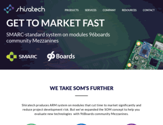 shiratech.com screenshot