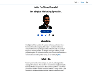 shirazkuwailid.com screenshot