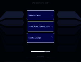 shirazshisha.com screenshot