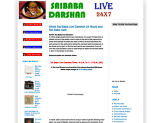 shirdi-saibabalivedarshan.blogspot.in screenshot