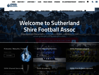 shirefootball.com screenshot