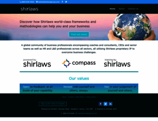 shirlawscoaching.com screenshot