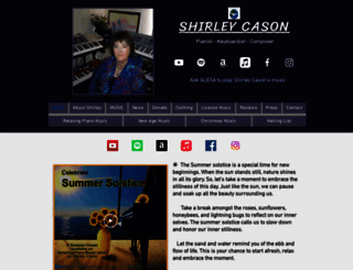 shirleycason.com screenshot