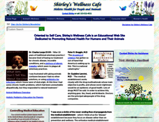 shirleys-wellness-cafe.com screenshot