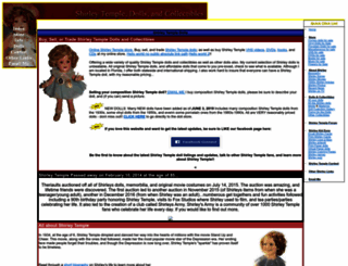 shirleytempledolls.com screenshot
