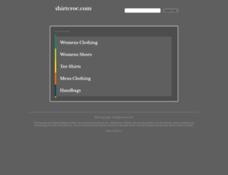 shirtcroc.com screenshot