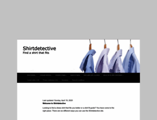 shirtdetective.com screenshot