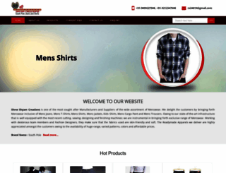 shirtmanufactures.com screenshot