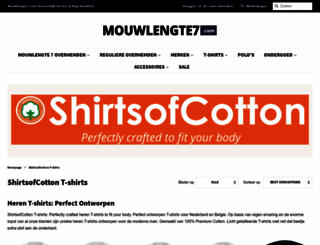 shirtsofcotton.com screenshot