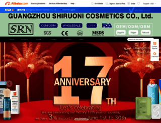 shiruoni.en.alibaba.com screenshot