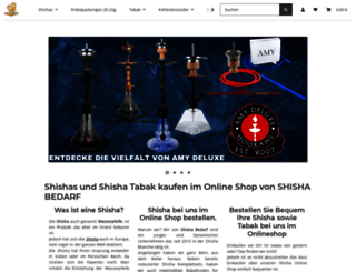 shisha-bedarf.com screenshot