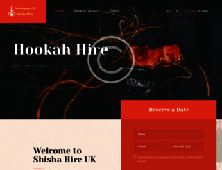 shisha.co.uk screenshot