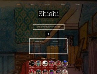 shishiboutique.com screenshot